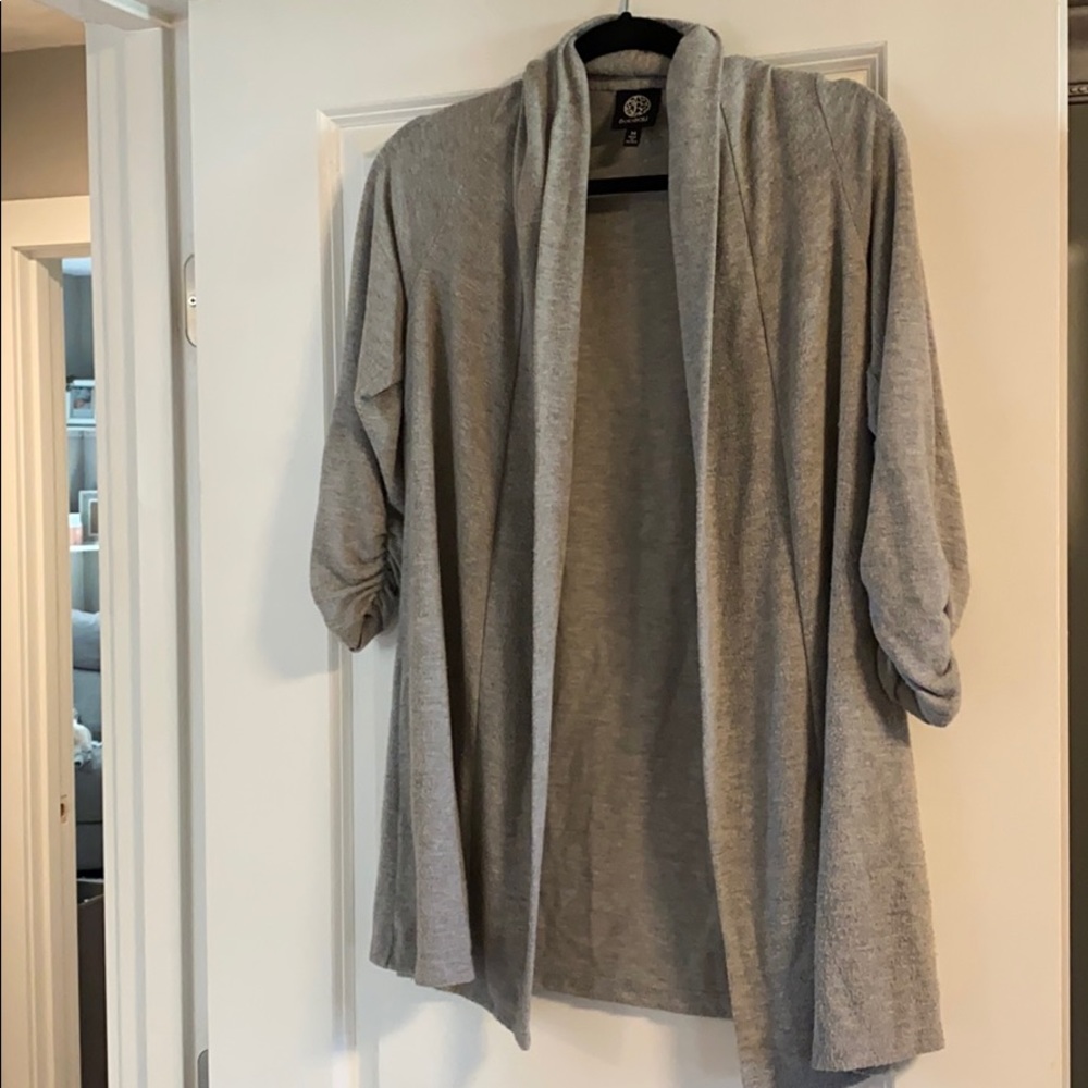 Soft grey cardigan